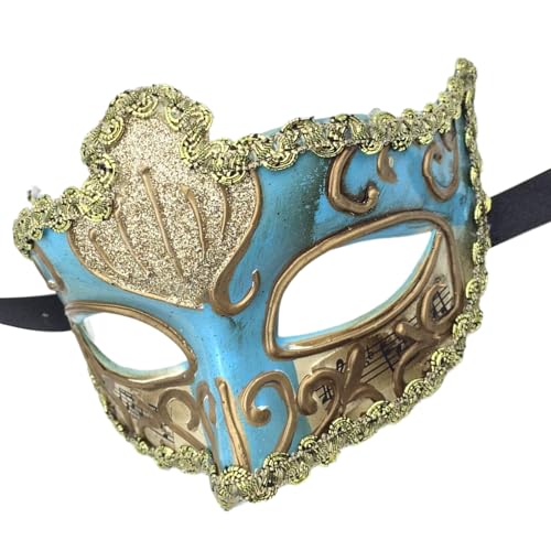 PLCPDM Maskerade handbemaltes Auge, Halloween-Kostüm, Zubehör für Halloween, Damen, Halloween, Maskerade, Brillen von PLCPDM