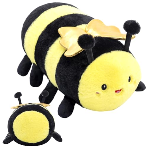 PLLBMXTI Raupe Kuscheltier, 22cm Stofftier Raupe Plüschtier, Plüschtier Stofftiere Kawaii Plüsch Kissen Stofftier Tiere Raupe Plüschtier Gefüllte Geburtstag Geschenk für Kinder Jungen Mädchen von PLLBMXTI