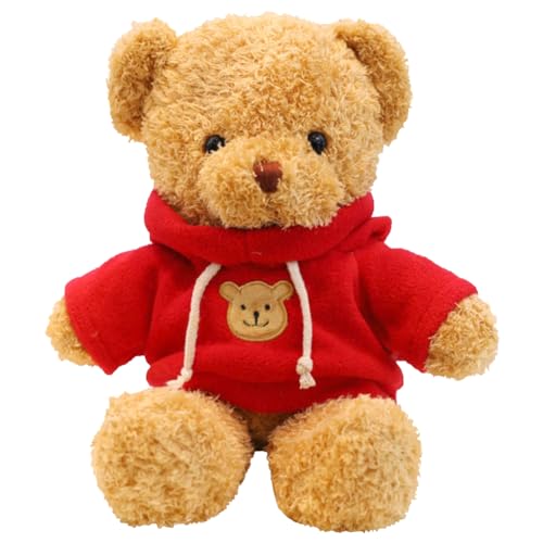 PLLBMXTI Kuscheltier Bär 30 cm Bear Spielzeug Stofftiere Plüschtier Süße Plüsch Kissen Soft Toy Geschenk für Kinder Mädchen Junge(Blau) von PLLBMXTI