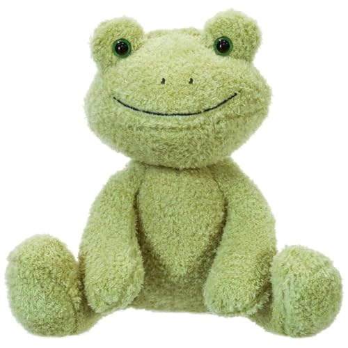 PLNVNVP Frosch Kuscheltier Kinder,25cm Frosch Kuscheltier Plüsch,Frosch Stofftier Plüschtier,Plush Frog Stuffed Animal, Frosch Plüsch Spielzeug Geschenk für Kinder von PLNVNVP