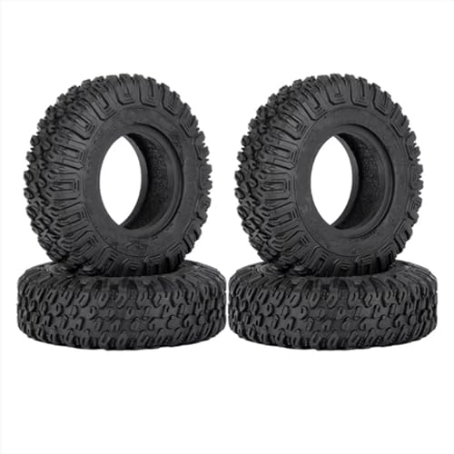 Für Axial Für D90 Für TF2 Für Tamiya Für CC01 Für LC70 Für MST 4PCS 4WD 85MM 1,55 Zoll Gummi Rad Reifen Reifen 1/10 RC Crawler Auto RC Buggy Reifen von PLOQAZEH