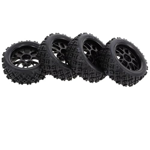 Für Redcat Für HPI Für Tamiya Für Exceed Für HSP 144001 94123 94122 Für CS 4 STÜCKE 65 Mm 1/10 On Road Reifen & Räder Felgen 12 Mm Sechskantnabe RC Buggy Reifen(DLT015) von PLOQAZEH