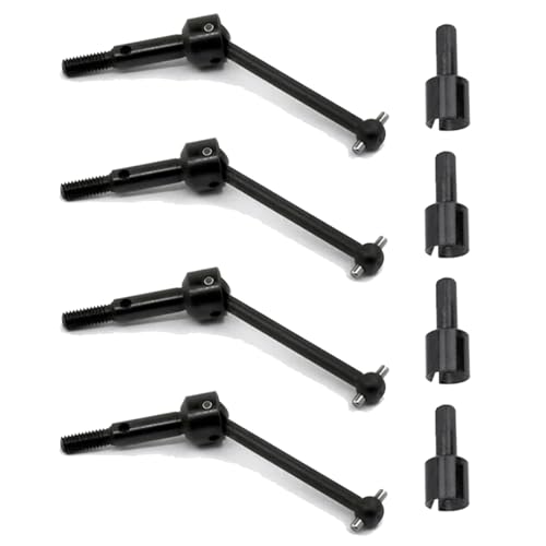 Für Tamiya Für TT01 Für TT02 Für TA04 Für TT-02 Für RC Auto 4Pcs Antriebswelle CVD 39mm Für Schaukel Antriebswellen Mit Differential Tasse RC Autoteile von PLOQAZEH