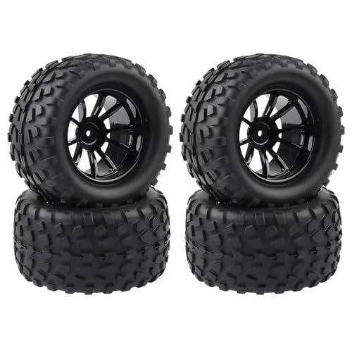 Für Traxxas, Für Arrma, Für Redcat, Für HSP, Für HPI, Für Tamiya, Für Kyosho, 130 MM 1/10 RC Für Monster Truck Für Buggy-Reifen, Rad, 12 Mm Sechskant RC Buggy Reifen von PLOQAZEH