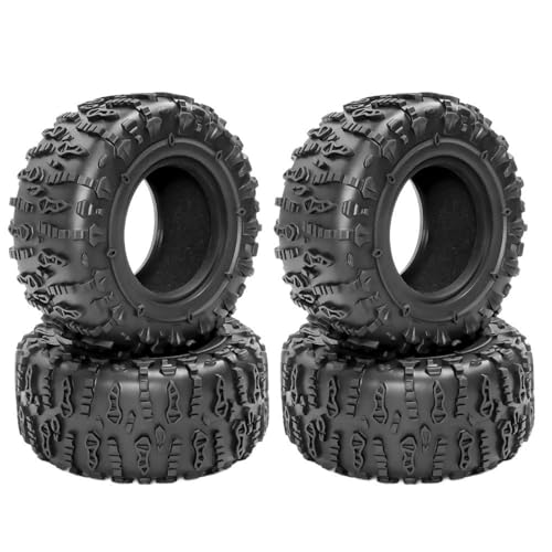 Für Axial Für SCX10 Für RR10 Für RBX10 Für Wraith 90056 90045 90031 90020 Für YETI Gummi Reifen Rad Reifen Für 1:10 RC Für Rock Crawler RC Buggy Reifen von PLOQAZEH