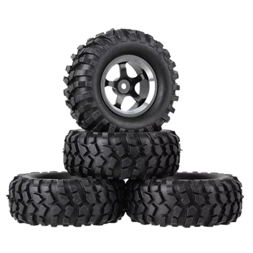 PLOQAZEH Für HSP Für HPI Für Redcat Für Axial 4 Teile/los Hex Hub Für RC 1:10 Für Rock Für Klettern Crawler 1,9 "Reifen 96mm Rad 12mm RC Buggy Reifen von PLOQAZEH