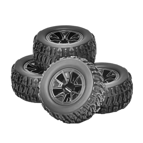 PLOQAZEH Für MJX 14209 14210 1/14 RC Auto Upgrade Teile Zubehör 4 Stücke 90mm Gummi Reifen Rad Reifen RC Buggy Reifen PLOQAZEH Für MJX 14209 14210 1/14 RC Auto Upgrade Teile Zubehör 4 Stücke 90mm Gummi Reifen Rad Reifen RC Buggy Reifen von PLOQAZEH