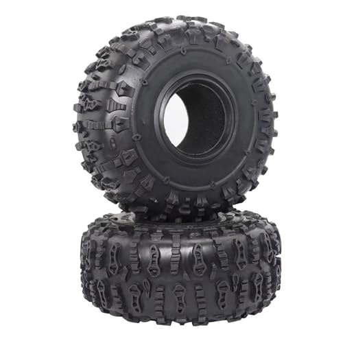 PLOQAZEH Für Wraith Für RR10 Für SCX10 Für Wrangler Für Crawler 2,2 Rad 4 Stücke 2,2 Zoll Gummi Reifen 2,2 Rad Reifen 150X64MM Für 1/10 RC RC Buggy Reifen von PLOQAZEH