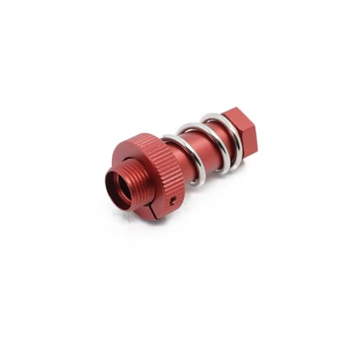 PLOQAZEH RC Autoteile Für Arrma Für Kraton Für Senton Für Talion Für Typhon Für Infraction Für Mojave 1/7 1/8 Upgrade Teile Metall Servo Saver Hub Mit Spann Mutter(Red) von PLOQAZEH