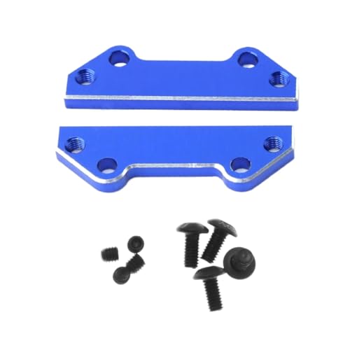 PLOQAZEH RC Autoteile Für Arrma Für Mojave 4S 4X4 Für Blx 1/8 RC Fernbedienung Upgrade Teile Metall Sway Bar Montieren Roll Bar Retainer Zubehör(Blue) von PLOQAZEH