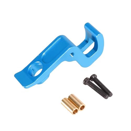 PLOQAZEH RC Autoteile Für MJX Für Hyper Go Für 16208 H16H 1/16 Körper Shell Lock 16017 Metall Lock Haken Aluminium Ersatz Upgrade Teile Zubehör 1 Verkauft(Blue) von PLOQAZEH