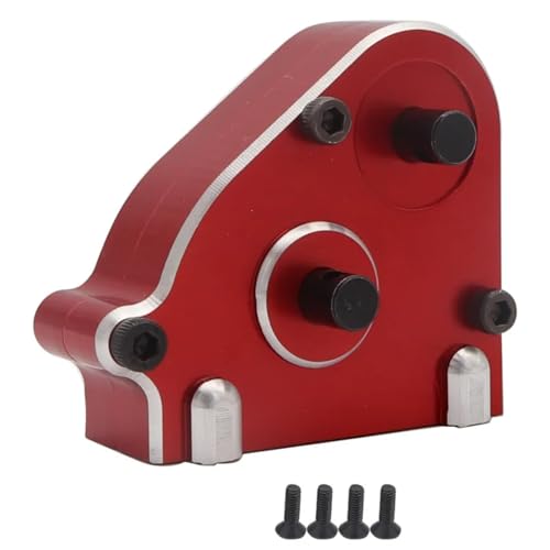 PLOQAZEH RC Autoteile Für MN128 MN86 MN86S MN86K MN86KS Für MN Für G500 1/12 RC Crawler Auto Upgrade Teile Metall Übertragung Getriebe Verteilergetriebe(Red) von PLOQAZEH