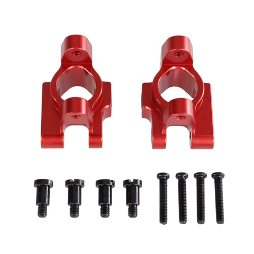 PLOQAZEH RC Autoteile Für MN128 MN86 MN86s G500 1/12 Fernbedienung Auto Metall C-förmigen Für Sitz Upgrade Teile Und Zubehör(Red) von PLOQAZEH