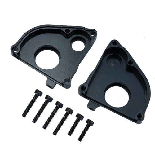 RC Autoteile Für Scx24 Für Gladiator Für Bronco Für JLU Für Deadbolt C10 1/24 RC Auto Zubehör 1Pcs Metall Zwischen Getriebe Fall Upgrade Fall(Black) von PLOQAZEH