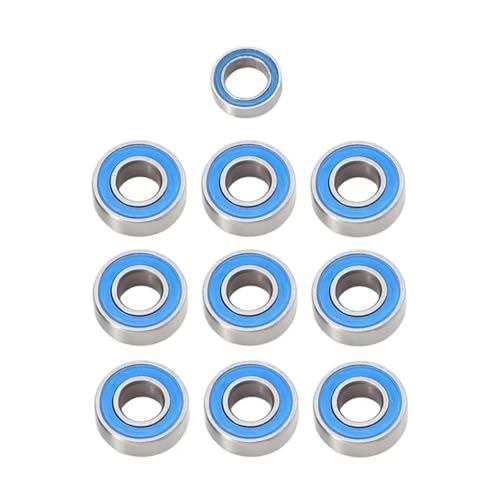 RC Autoteile Für Tamiya CW-01 Für Lunchbox Für Grasshopper Für Hornet 10 Stücke Sealed Bearing Kit RC Auto Upgrade Teile Zubehör RC Autoteile Für Tamiya CW-01 Für Lunchbox Für Grasshopper Für Hornet 10 Stücke Sealed Bearing Kit RC Auto Upgrade Teile Zubehör von PLOQAZEH