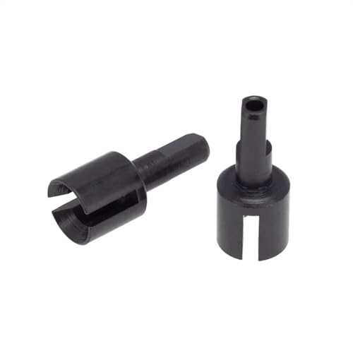 RC Autoteile Für Tamiya Für TT01 Für TT02 TT01D TT01E DF-02 M05 M06 1/10 RC Auto Upgrade Teile Metall Getriebe Joint Tasse Differential Tasse Diff Tasse(Black,Size2) von PLOQAZEH