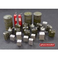 PLUS MODEL 114 1:35 Tanklager Zubehör Alliierte WW II von PLUS MODEL