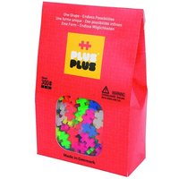 PLUS-PLUS 9603351 300 Kreativ Bausteine Neon von PLUS-PLUS