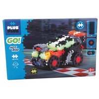 PLUS-PLUS 9607007 240 Kreativ Bausteine Rennwagen von PLUS-PLUS