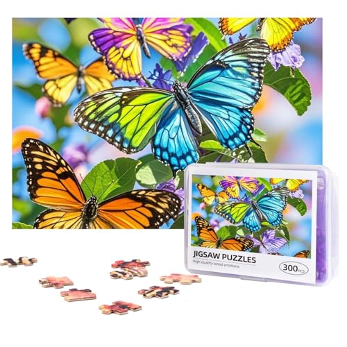 Design Name Puzzles 300 Teile Personalisierte Puzzles Fotos Puzzles mit Aufbewahrungstasche, herausforderndes Bilderpuzzle für Erwachsene, Heimdekoration, Hochzeit (38,1 x 25,9 cm) von PMQAGNKSMQ