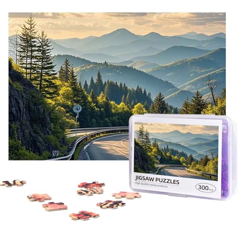 Design Name Puzzles 300 Teile Personalisierte Puzzles Fotos Puzzles mit Aufbewahrungstasche, herausforderndes Bilderpuzzle für Erwachsene, Heimdekoration, Hochzeit (38,1 x 25,9 cm) von PMQAGNKSMQ