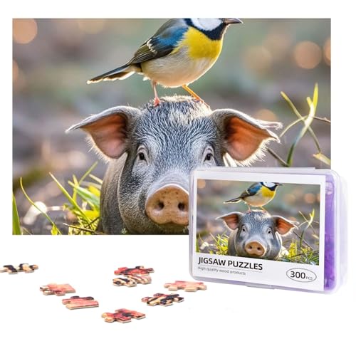 Design Name Puzzles 300 Teile Personalisierte Puzzles Fotos Puzzles mit Aufbewahrungstasche, herausforderndes Bilderpuzzle für Erwachsene, Heimdekoration, Hochzeit (38,1 x 25,9 cm) von PMQAGNKSMQ