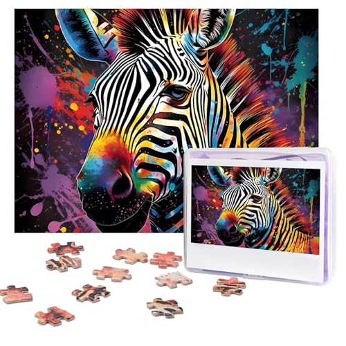 Design Name Puzzles 500 Teile Personalisierte Puzzles Fotos Puzzles mit Aufbewahrungstasche Herausforderndes Bilderpuzzle für Erwachsene Home Decor Hochzeit (51,8 x 38,1 cm) von PMQAGNKSMQ