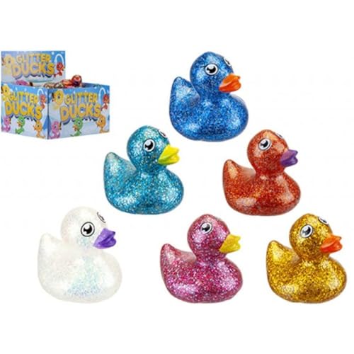 PMS 400041 Entzückende Glitzer-Enten, 4,5 cm,, 1 Stück, Mehrfarbig von PMS