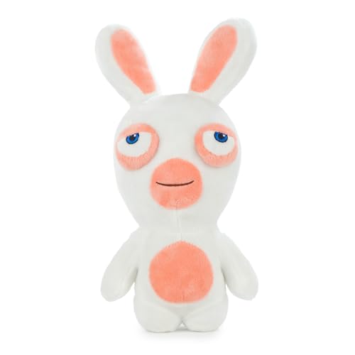 PMS Rabbids Videospielfigur Kuscheltier - 28cm - 16002614-1 16002614-2 (Geschlossener Mund) von PMS