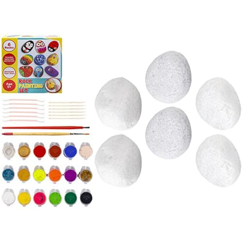 PMS Rockin' Pebbles Kids Malset - 1 Set - Kreativer Bastelspaß & perfektes künstlerisches Geschenk für Kinder von PMS