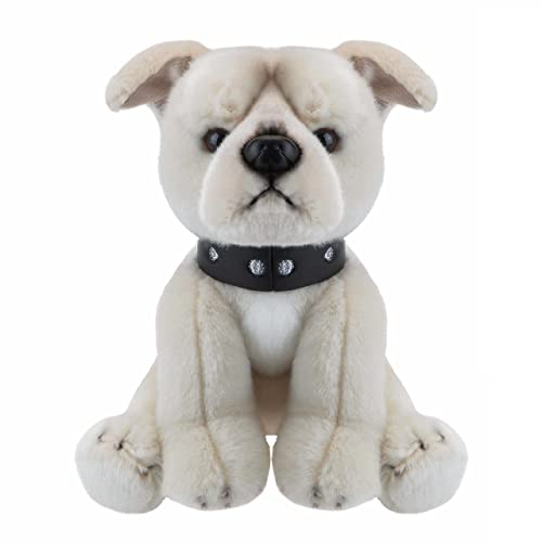 PMS VFM – Staffordshire Plüschtier beige Staffordshire Bull Terrier Hund 30 cm weiches Spielzeug – super flauschig luxuriös lebensecht Stofftier Teddy – Natural World Collection PMS VFM – Staffordshire Plüschtier beige Staffordshire Bull Terrier Hund 30 cm weiches Spielzeug – super flauschig luxuriös lebensecht Stofftier Teddy – Natural World Collection von PMS