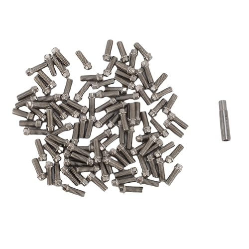 POENVFPO 100 Pcs RC -Auto -Sechskantschraubenschraube, Legierung RC -Auto M3 Außen Sechskantschraube mit Schraubendreher POENVFPO 100 Pcs RC -Auto -Sechskantschraubenschraube, Legierung RC -Auto M3 Außen Sechskantschraube mit Schraubendreher von POENVFPO