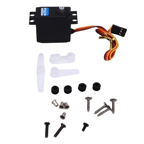 POENVFPO 22g Digital RC -Servo von Metal Gears mit Horn für Jetwood 1:14 14209 14210 RC -Auto -Upgrade Servo -Teilemodell POENVFPO 22g Digital RC -Servo von Metal Gears mit Horn für Jetwood 1:14 14209 14210 RC -Auto -Upgrade Servo -Teilemodell von POENVFPO