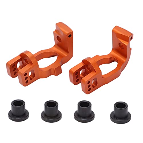 POENVFPO 2PCS Aluminiumlegierung Basis C Hub Carrier Geeignet für ZD Racing DBX-07 DBX07 EX-07 EX07 1/7 RC Auto Upgrade Teile Ersatz Zubehör von POENVFPO