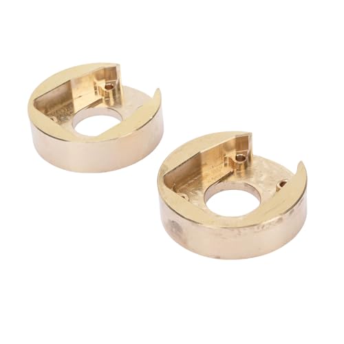 POENVFPO 2pcs 1/8 RC -Auto -Messinggewichte für Axiale RC Crawler Car Counterweight -Upgrade -Teile für Wettbewerbsfähige Spieler, Vordere, Mittlere oder Hintere Positionen POENVFPO 2pcs 1/8 RC -Auto -Messinggewichte für Axiale RC Crawler Car Counterweight -Upgrade -Teile für Wettbewerbsfähige Spieler, Vordere, Mittlere oder Hintere Positionen von POENVFPO