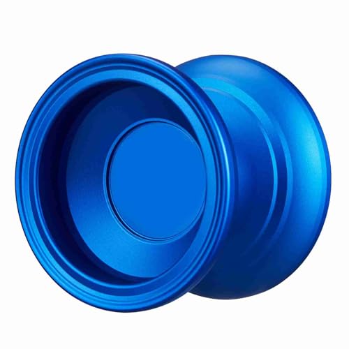 POENVFPO 8-Kugel-U-Lager-Yoyo, Professionelles Yoyo für Erwachsene, Reaktionsfähiges Yoyo für Anfänger, für Kinder, mit Schnur (Blue) von POENVFPO