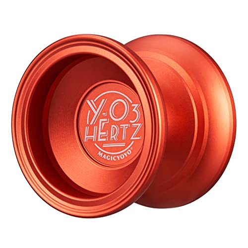 POENVFPO 8-Kugel-U-Lager-Yoyo, Professionelles Yoyo für Erwachsene, Reaktionsfähiges Yoyo für Anfänger, für Kinder, mit Schnur (ORANGE) von POENVFPO