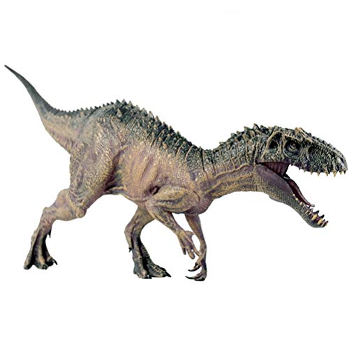 POENVFPO Dinosaurier-Actionfiguren aus Kunststoff, Tyrannosaurus Rex-Modell mit Beweglichem Mund, Statisches Dino-Spielzeug für (Grey) von POENVFPO