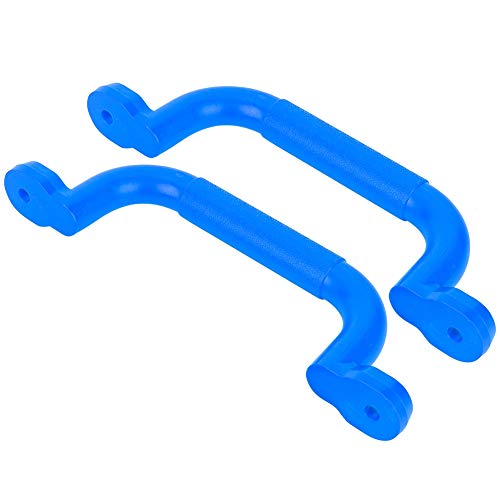 POENVFPO Ein Paar Spielplatz-Sicherheitsgriffe, Kunststoff-Schaukelspielzeug, Kletterwandgriff, Rutschfester Griff, Schaukel für (BLUE) von POENVFPO