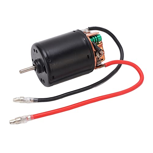 POENVFPO RC-Bürstenmotor-ESC-Combo, 540-Bürstenmotor mit 65 A Wasserbeständigem, Gebürstetem ESC-Überhitzungsschutz-RC-Motor für Scx10 90046 von POENVFPO