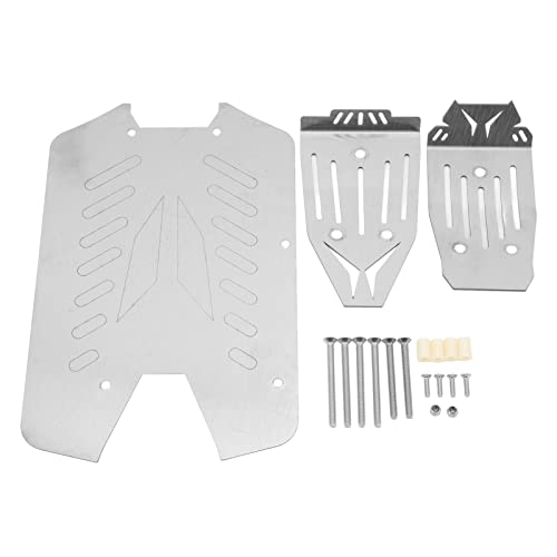 POENVFPO RC Chassis Armor, RC Chassis Armor Skid Plate Edelstahl RC Chassis Armor Guard für Big Rock 1/10 RC Cars von POENVFPO