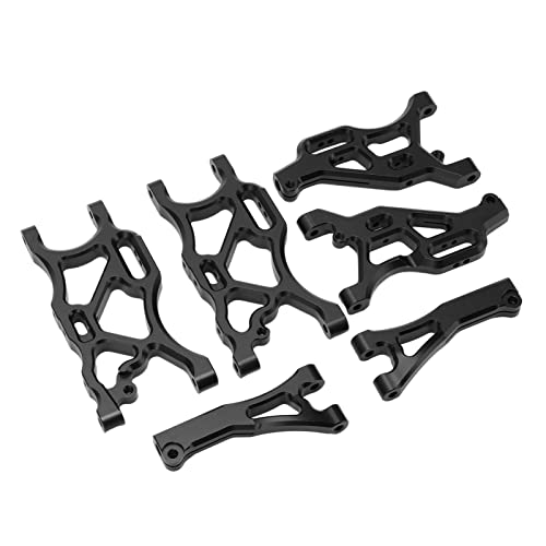 POENVFPO RC-Schwingarme, RC-Schwingarme Vorne und Hinten, RC-Schwingarm-Set, RC-Aufhängungsarme Vorne und Hinten, A-Arme (Black) von POENVFPO