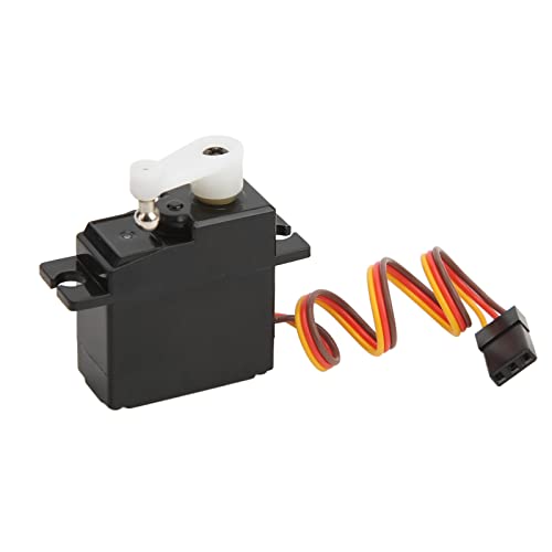 POENVFPO RC-Servo, RC-Auto-Lenkservo, Schnell Reagierendes Digitales Servo, Kunststoffgetriebe, RC-Servo für 124016, 124017, 144010 RC-Autos von POENVFPO