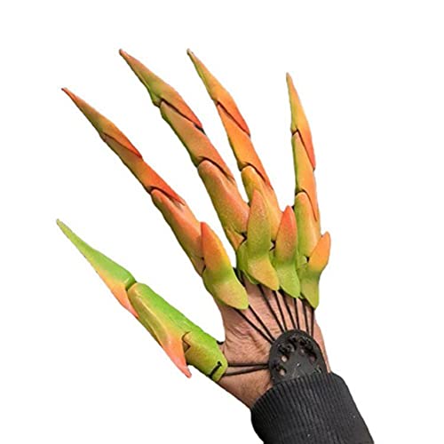 POENVFPO Realistische Mantis-Handfinger-Requisiten aus Kunststoff für Halloween, Geeignet für Maskerade und Partydekoration Im Freien (Left Hand) von POENVFPO