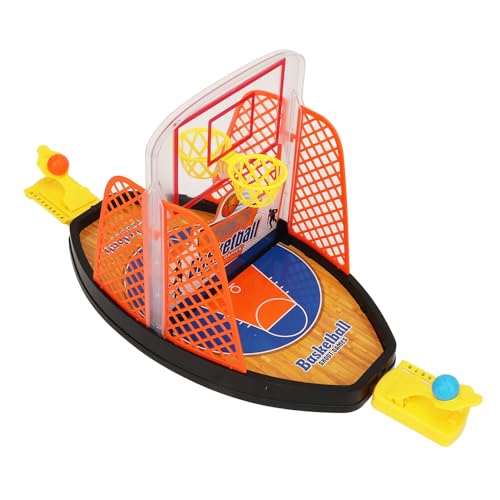 POENVFPO Tabletop-Basketball-Schießspiel, Fingerschießspiel mit Dual-Direction-Design für Jungen und Mädchen, für Familienunterhaltung und Stressabbau von POENVFPO