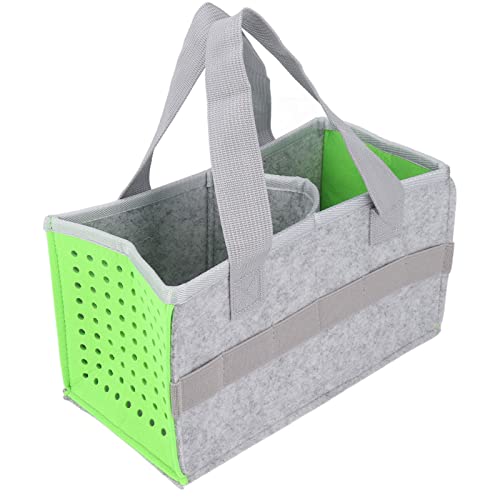 POENVFPO Tragetasche, Tragbare Filz-Tragetasche, Extra Platz, Lautsprecher-Zubehör, Halterung, Tasche für Toniebox-Player, Starter-Set (Green) von POENVFPO