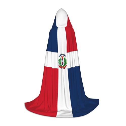 POEZJZW Dominikanische Republik Muster Kapuzenumhang Robe Kostüm Umhang für Erwachsene Männer Frauen Weihnachten Hoodies Umhang Cosplay Kostüme L POEZJZW Dominikanische Republik Muster Kapuzenumhang Robe Kostüm Umhang für Erwachsene Männer Frauen Weihnachten Hoodies Umhang Cosplay Kostüme L von POEZJZW
