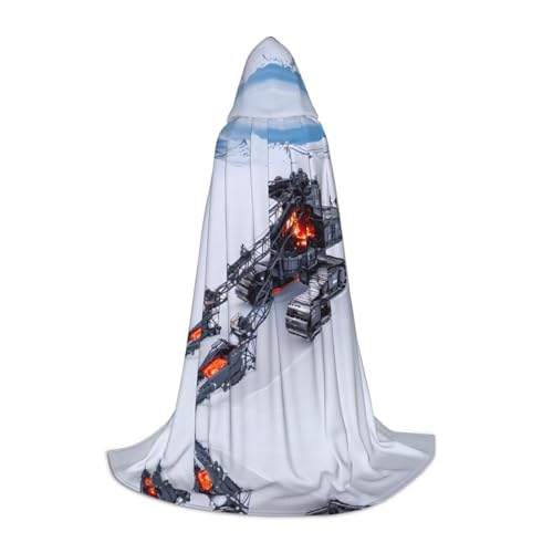 POEZJZW Kapuzenumhang mit Auto im Schnee, für Erwachsene, Herren, Damen, Weihnachts-Kapuzenpullover, Umhang, Cosplay-Kostüme, Größe M POEZJZW Kapuzenumhang mit Auto im Schnee, für Erwachsene, Herren, Damen, Weihnachts-Kapuzenpullover, Umhang, Cosplay-Kostüme, Größe M von POEZJZW