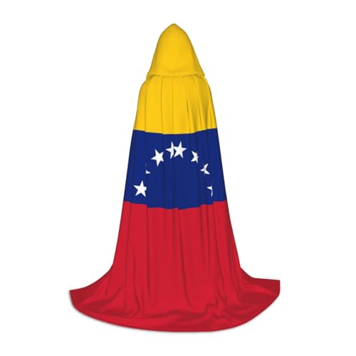POEZJZW Kapuzenumhang mit Flagge von Venezuela, für Erwachsene, Herren, Damen, Weihnachten, Kapuzenumhang, Cosplay-Kostüme, Größe L POEZJZW Kapuzenumhang mit Flagge von Venezuela, für Erwachsene, Herren, Damen, Weihnachten, Kapuzenumhang, Cosplay-Kostüme, Größe L von POEZJZW