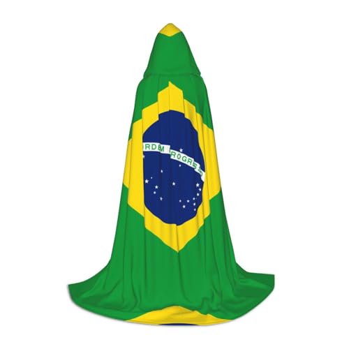 POEZJZW Kapuzenumhang mit brasilianischem Flaggenmuster, Umhang für Erwachsene, Herren, Damen, Weihnachten, Kapuzenumhang, Cosplay-Kostüme, Größe S POEZJZW Kapuzenumhang mit brasilianischem Flaggenmuster, Umhang für Erwachsene, Herren, Damen, Weihnachten, Kapuzenumhang, Cosplay-Kostüme, Größe S von POEZJZW
